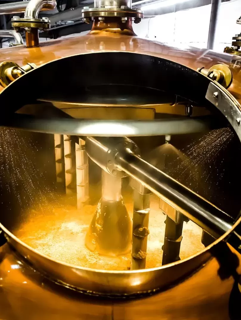 Distillery manufacturing process