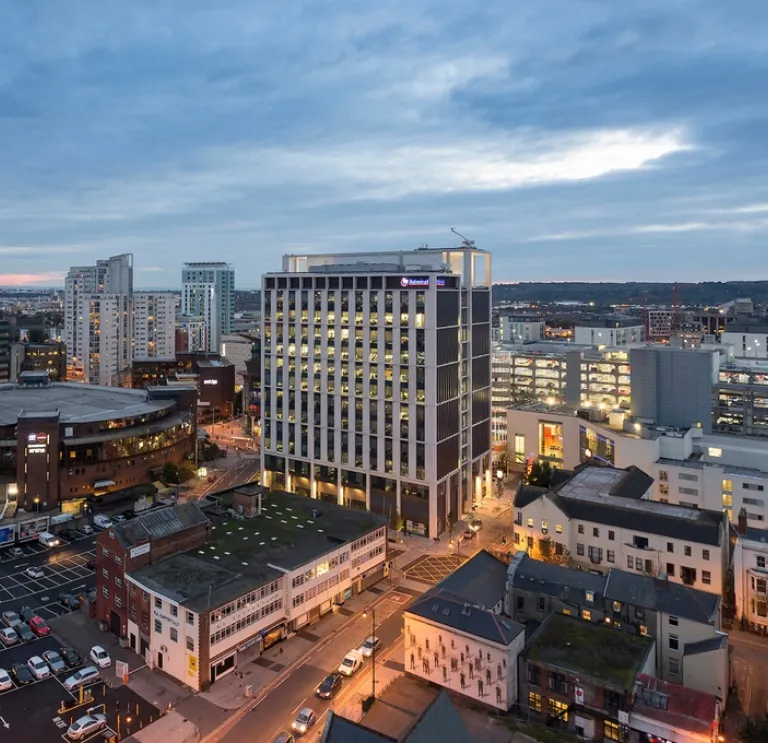 Cardiff cityscape