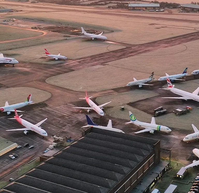 Airport taxiway