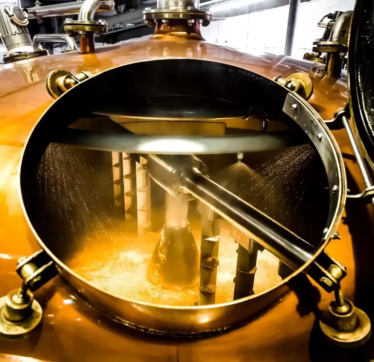 Distillery manufacturing process