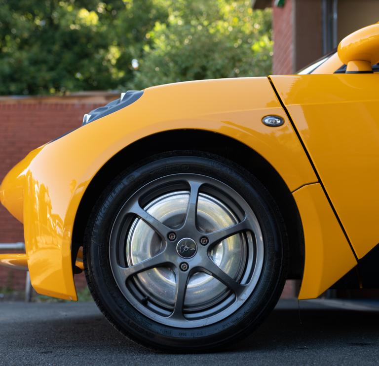 Yellow Riversimple Car