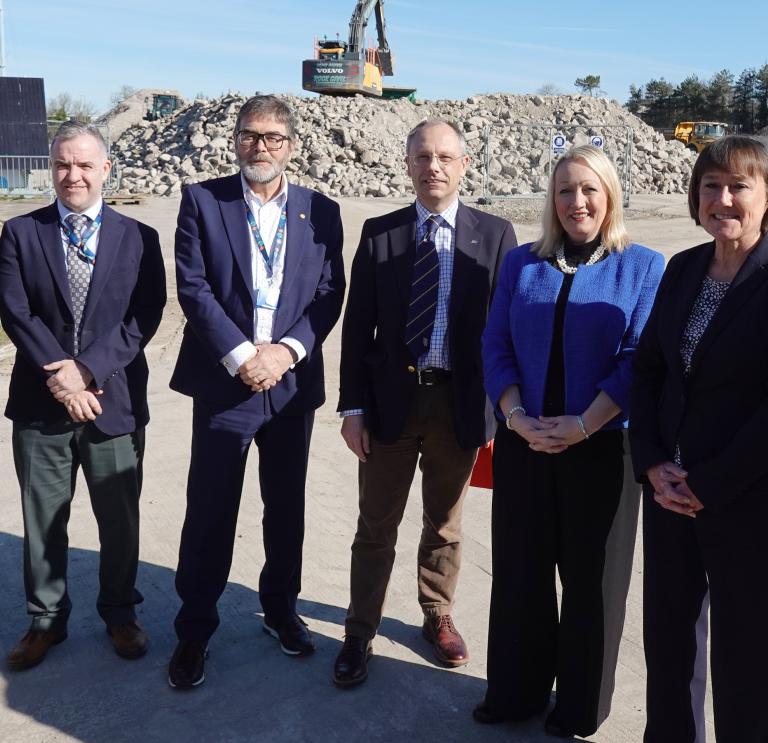 Cabinet Secretary for Economy, Energy, and Planning Rebecca Evans and Secretary of State for Wales, Jo Stevens.