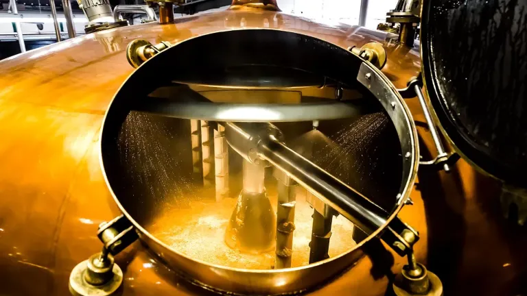 Distillery manufacturing process