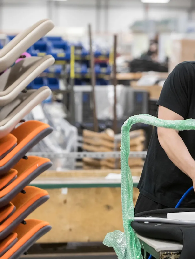 Chair manufacturing