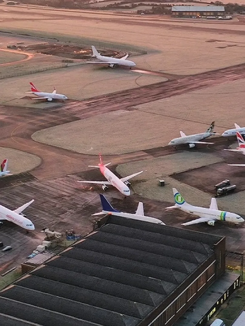 Airport taxiway