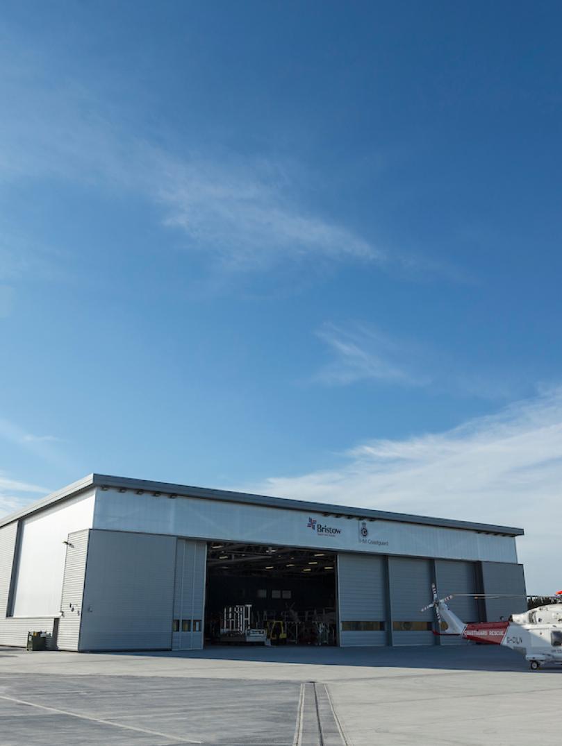 St Athan Enterprise Zone Ground, helicopter hanger