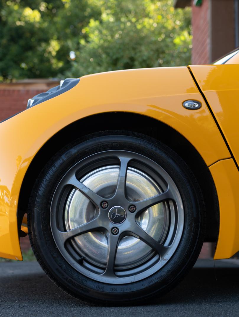 Yellow Riversimple Car