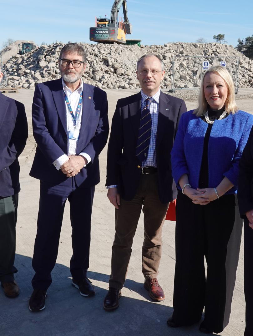 Cabinet Secretary for Economy, Energy, and Planning Rebecca Evans and Secretary of State for Wales, Jo Stevens.