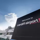 Cardiff airport terminal