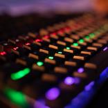 colourful keyboard